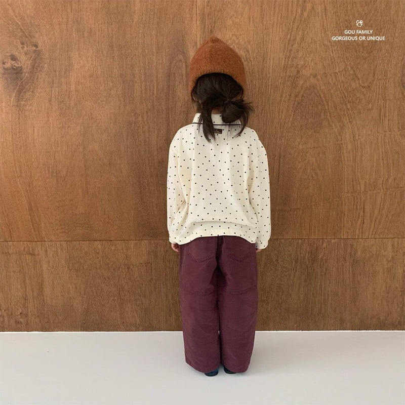 go;u - Korean Children Fashion - #toddlerclothing - Yes Collar Tee - 9
