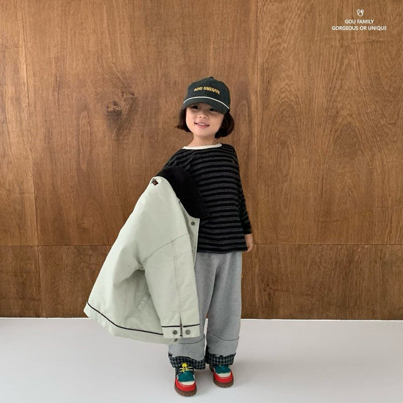 go;u - Korean Children Fashion - #toddlerclothing - Roll-up Pants Kids - 8