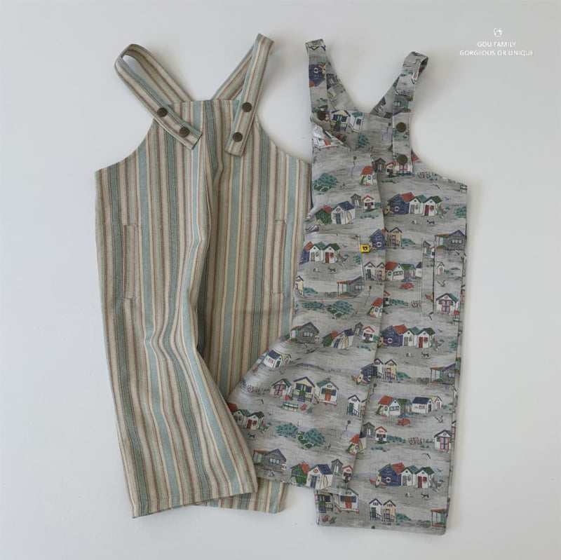 go;u - Korean Women Fashion - #momslook - I-Know-This Overalls (Adult)