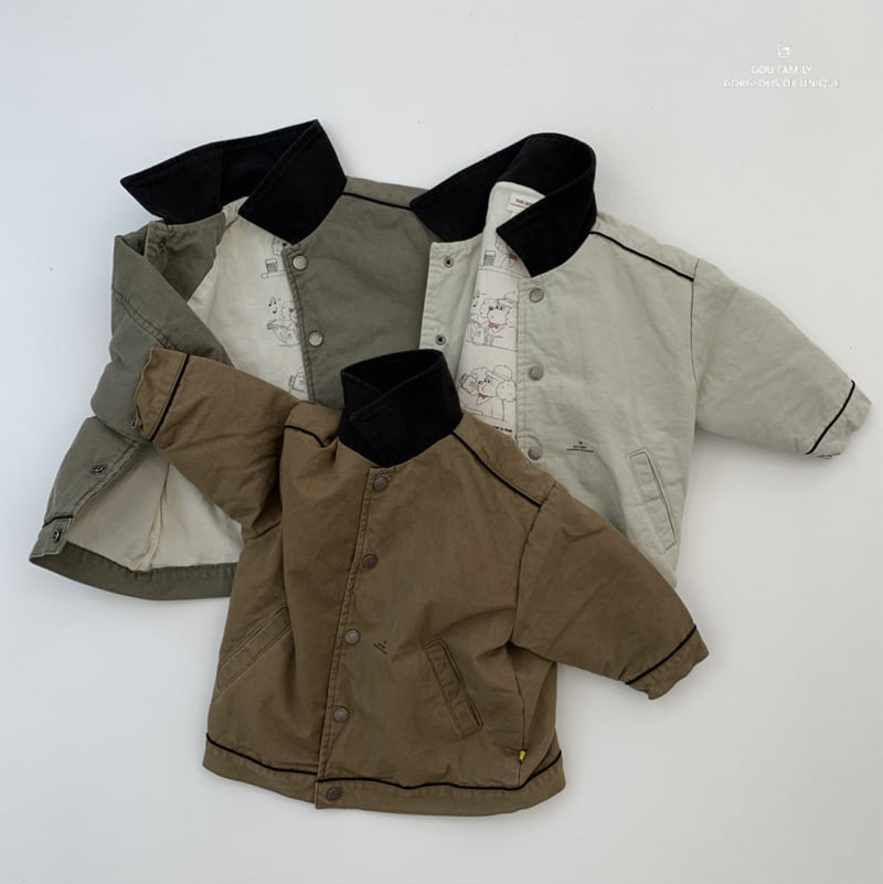 go;u - Korean Women Fashion - #momslook - Teamwork Jacket (Adult)