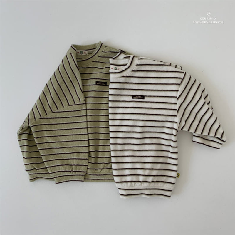 go;u - Korean Women Fashion - #momslook - Bongbong Sweatshirt (Adult)