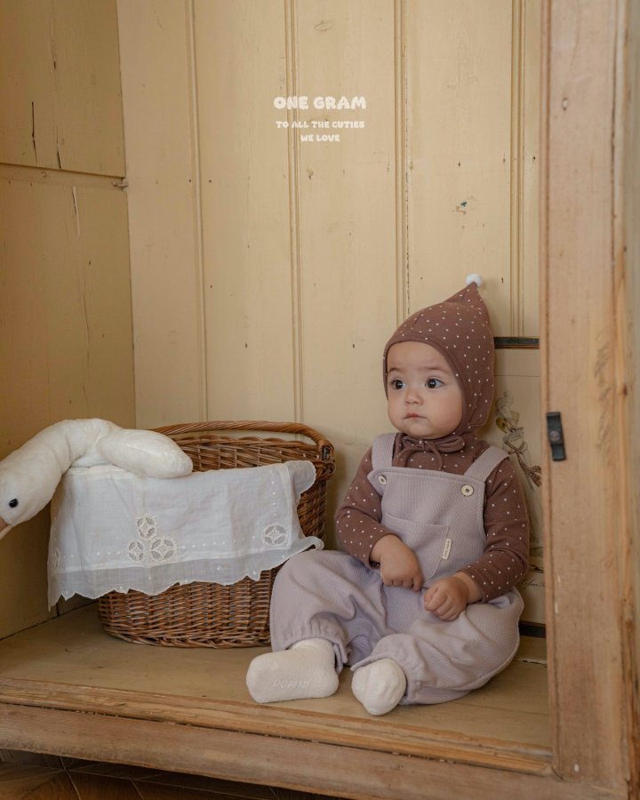 1 Gram - Korean Baby Fashion - #babyboutique - Seth Pants (Overalls) - 2