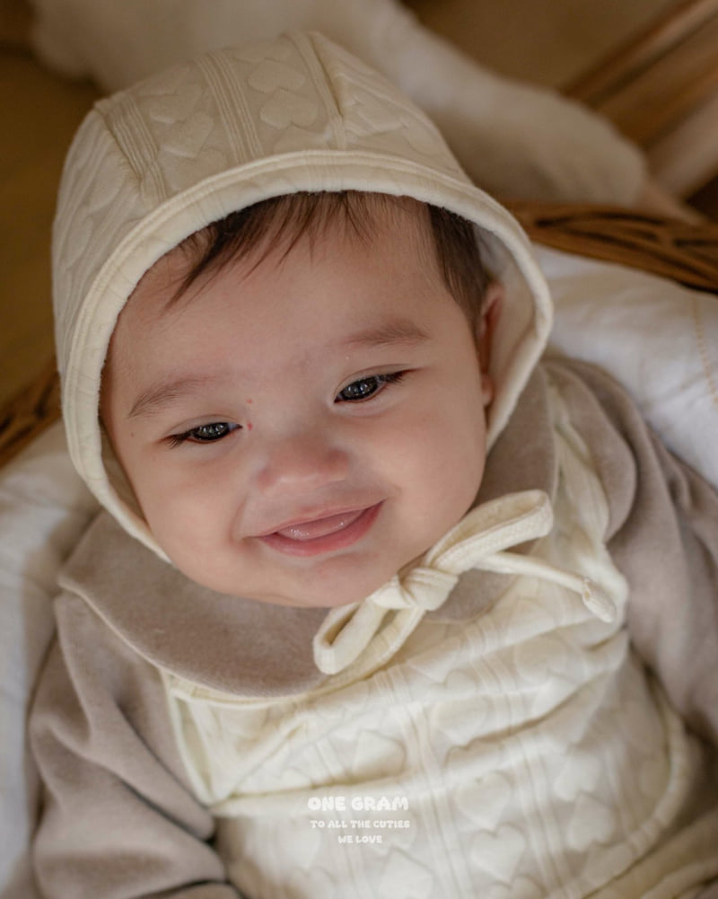 1 Gram - Korean Baby Fashion - #babyboutique - Chouchou Bonnet - 4