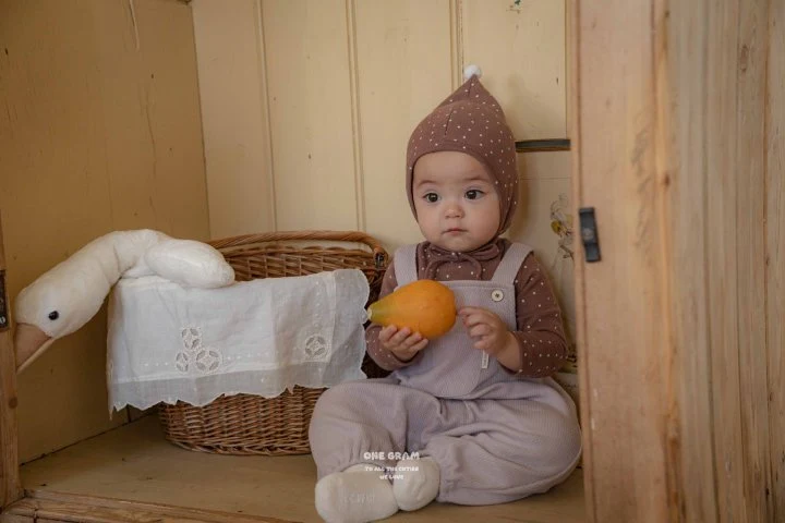 1 Gram - Korean Baby Fashion - #babyboutiqueclothing - Seth Pants (Overalls) - 3