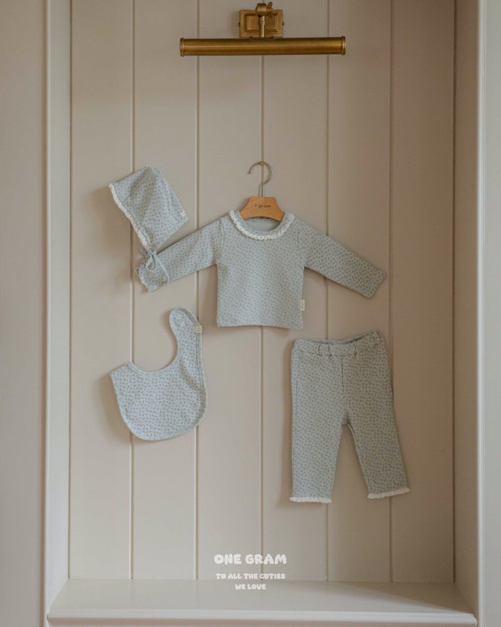 1 Gram - Korean Baby Fashion - #babyboutiqueclothing - Tsubaki Top Bottom Set - 10