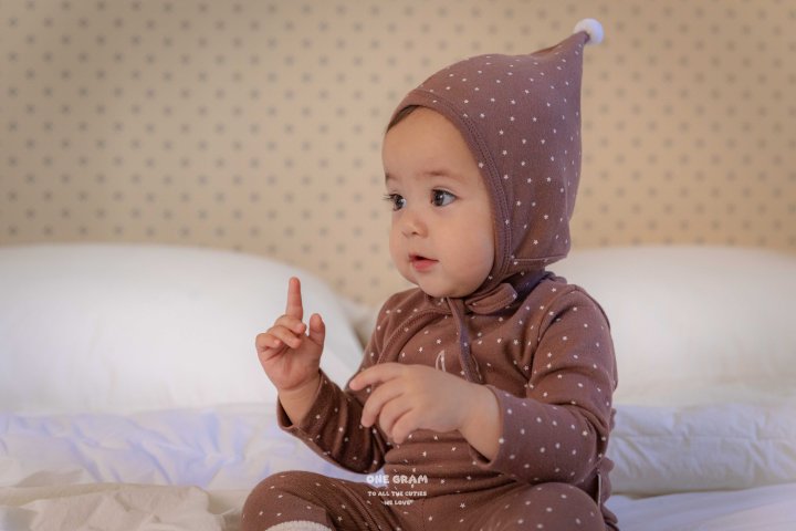 1 Gram - Korean Baby Fashion - #babyboutiqueclothing - Milk Top Bottom Set - 4