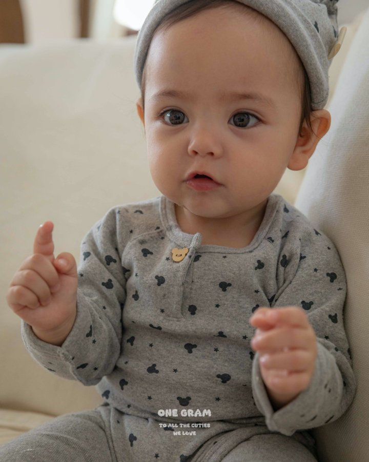 1 Gram - Korean Baby Fashion - #babyclothing - Dudu Suit - 3