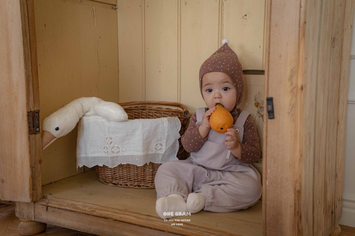 1 Gram - Korean Baby Fashion - #babyboutiqueclothing - Seth Pants (Overalls) - 4