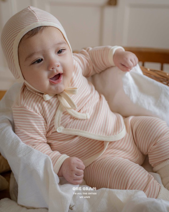 1 Gram - Korean Baby Fashion - #babyclothing - Shaun Newborn Leggings Set - 2