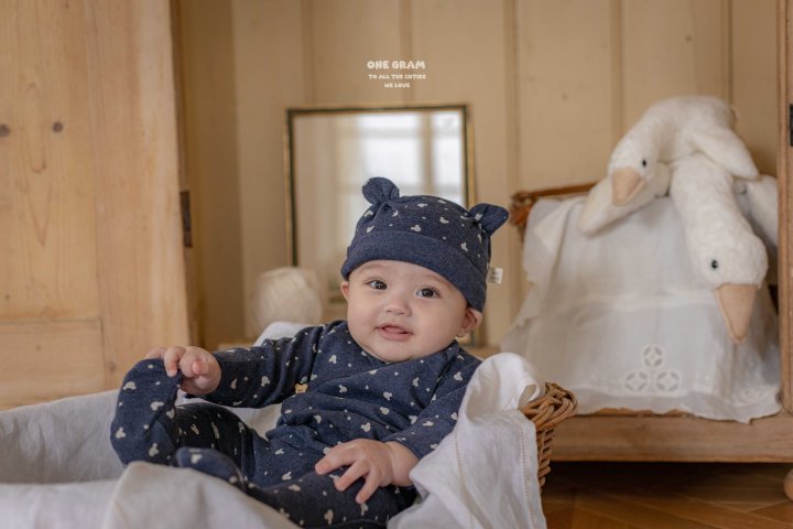 1 Gram - Korean Baby Fashion - #babyclothing - Dudu Newborn Suit Leggings Set - 2