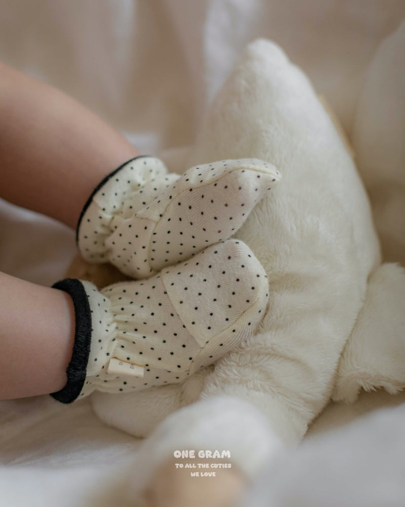 1 Gram - Korean Baby Fashion - #babyclothing - Rie Foot Covering - 11