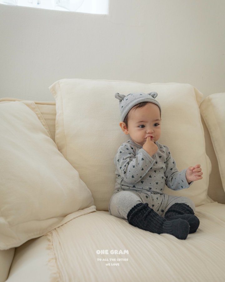 1 Gram - Korean Baby Fashion - #babyclothing - Dudu Suit - 4