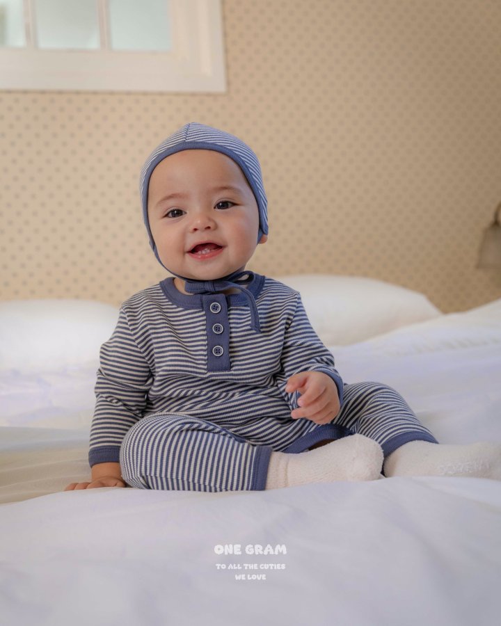 1 Gram - Korean Baby Fashion - #babygirlfashion - Shaun Bonnet - 4