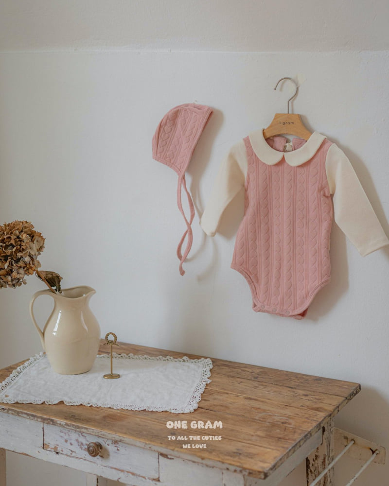 1 Gram - Korean Baby Fashion - #babyoninstagram - Chouchou Bonnet - 10