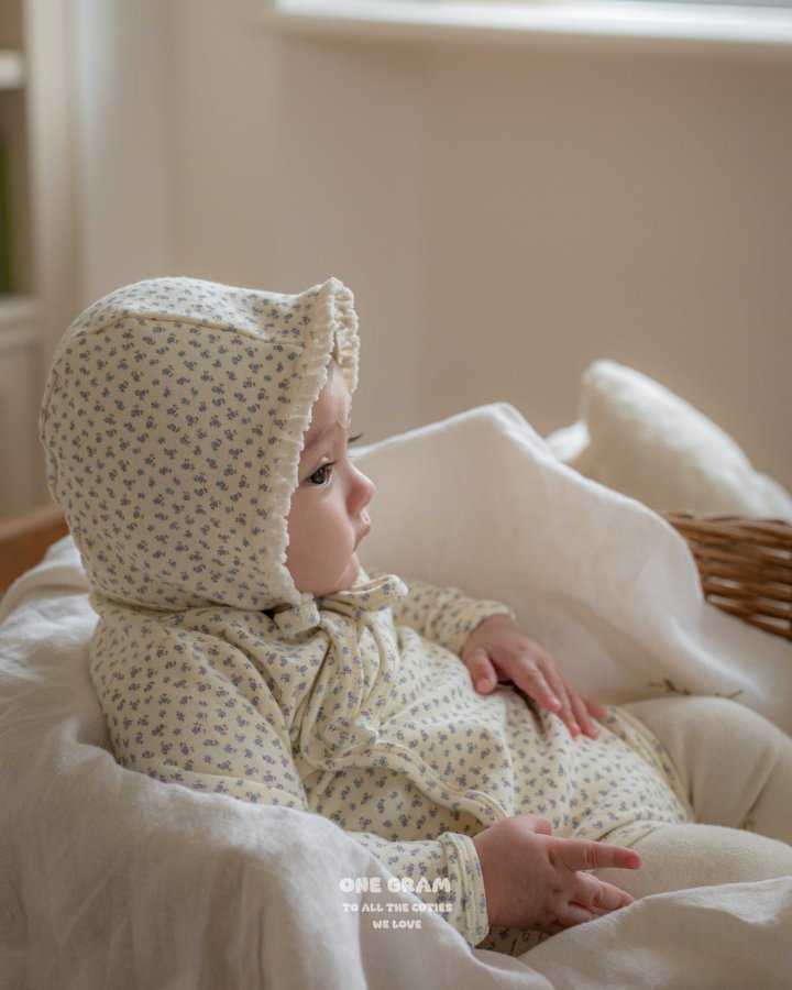 1 Gram - Korean Baby Fashion - #babyoninstagram - Tsubaki Newborn Suit - 2