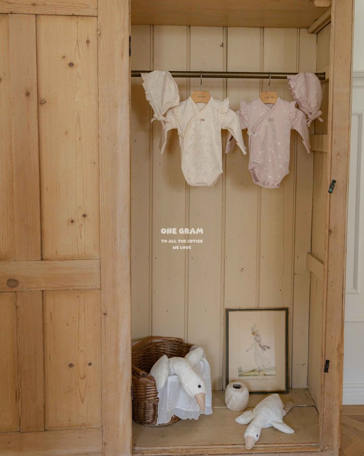 1 Gram - Korean Baby Fashion - #babyootd - Bunny Newborn Suit - 12