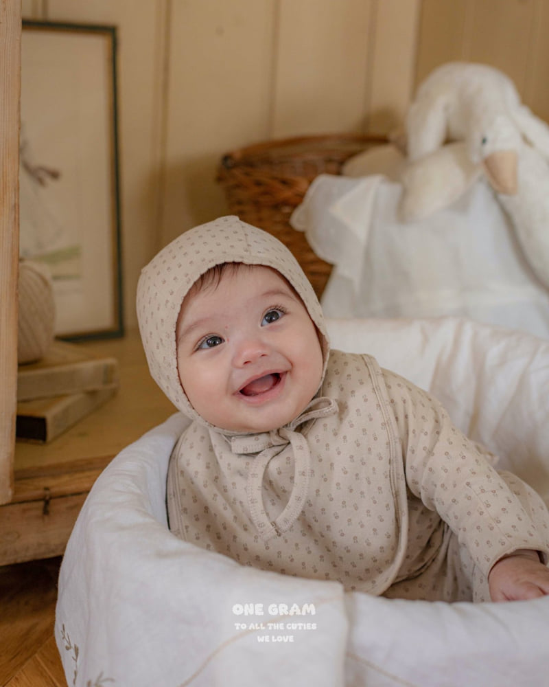 1 Gram - Korean Baby Fashion - #babyoutfit - Mie Bib
