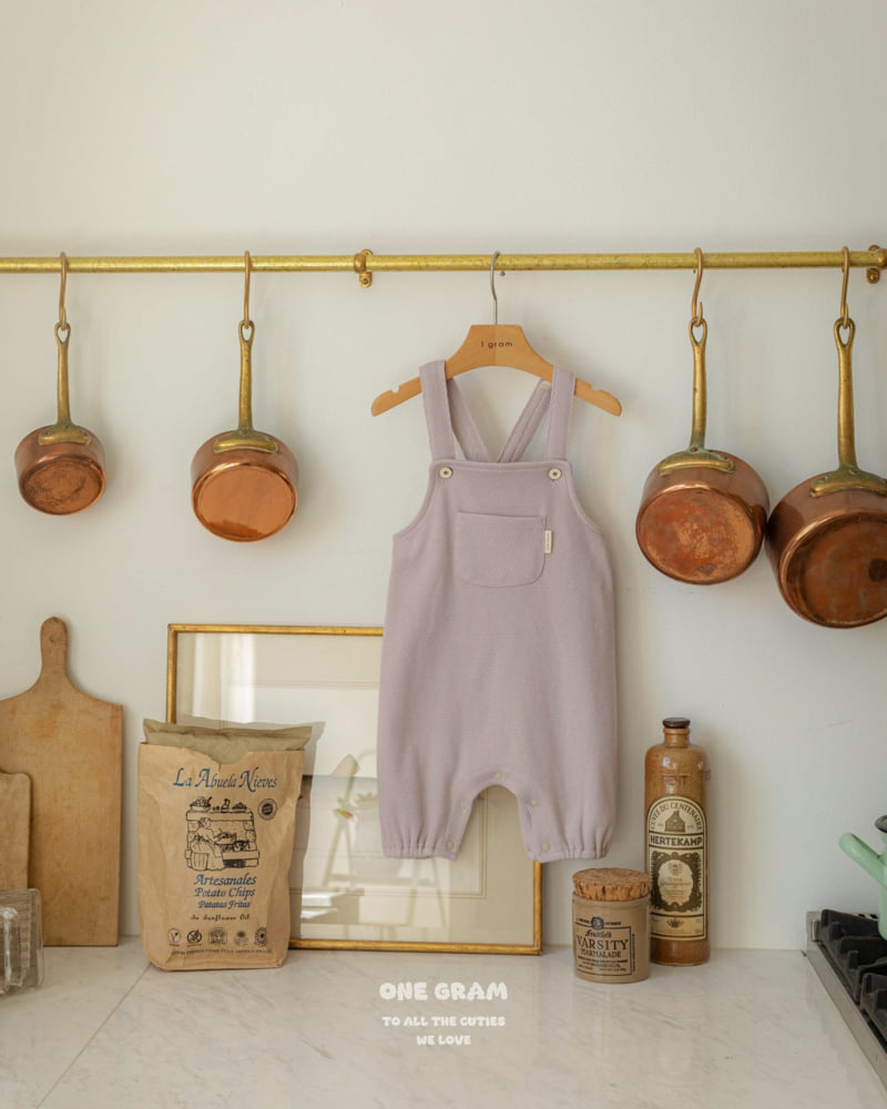 1 Gram - Korean Baby Fashion - #babyoutfit - Seth Pants (Overalls) - 12
