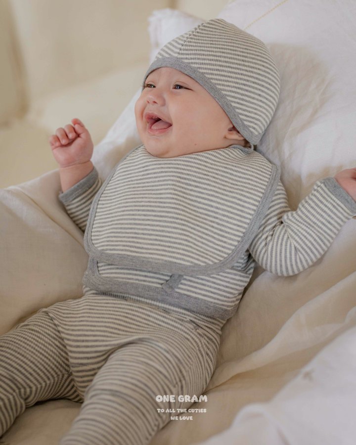 1 Gram - Korean Baby Fashion - #babyoutfit - Shaun Newborn Leggings Set - 9