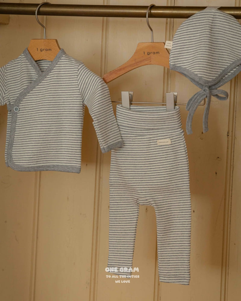 1 Gram - Korean Baby Fashion - #babywear - Shaun Newborn Leggings Set - 11