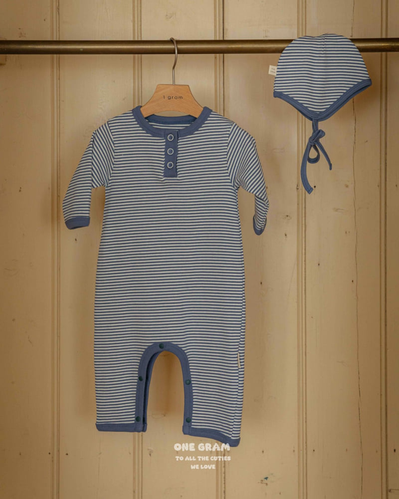 1 Gram - Korean Baby Fashion - #onlinebabyboutique - Shaun Bonnet - 10