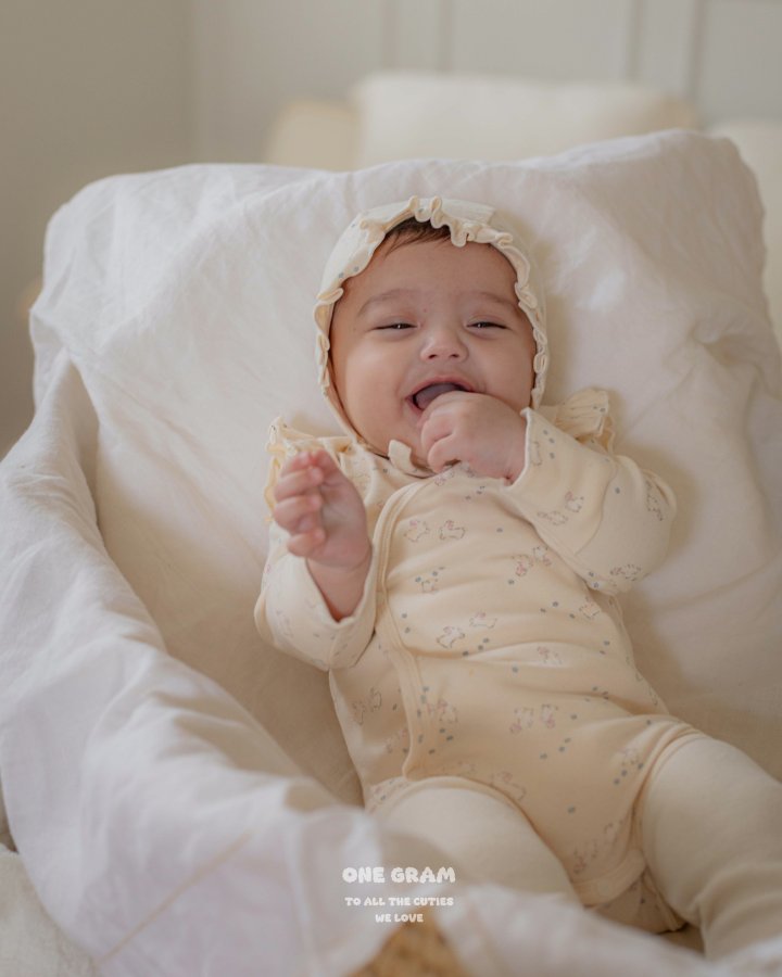 1 Gram - Korean Baby Fashion - #onlinebabyshop - Bunny Bonnet