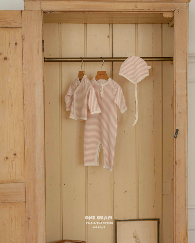 1 Gram - Korean Baby Fashion - #onlinebabyshop - Shaun Bonnet - 11