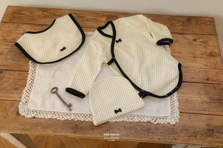 1 Gram - Korean Baby Fashion - #smilingbaby - Rie Newborn Suit - 11