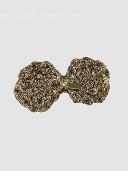 Gold Shine Ribbon Hairpin Gold Shine Ribbon Hairpin