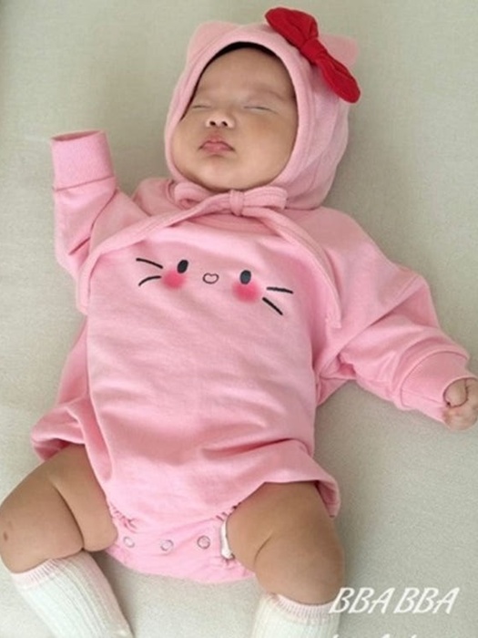 Tarlal Suit Set (Kitty Bonnet Set)