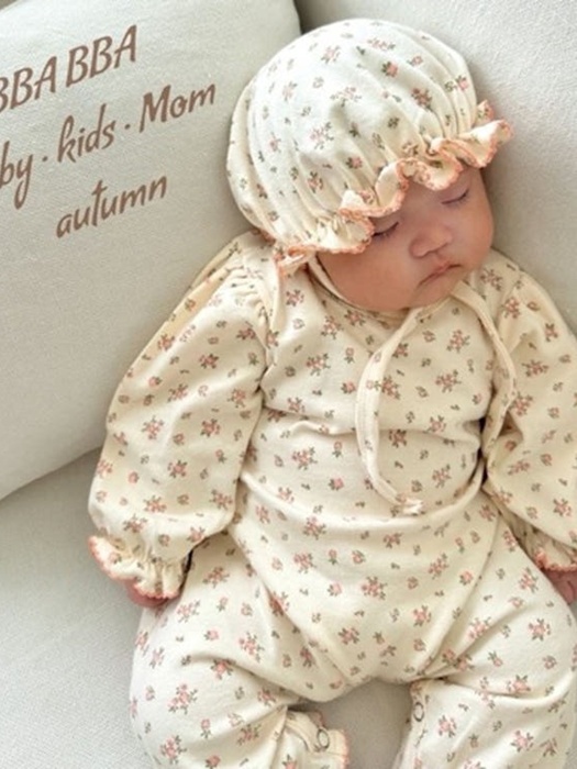Lilac Pintuck Suit (Bonnet Set)