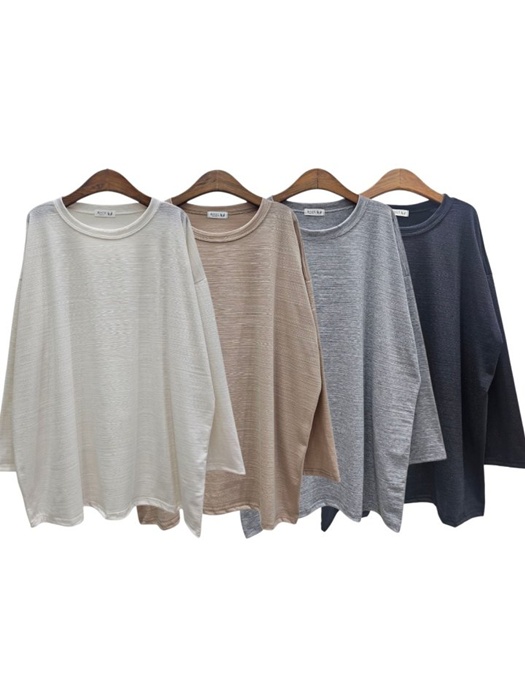 Span Slub Round Tee Span Slub Round Tee