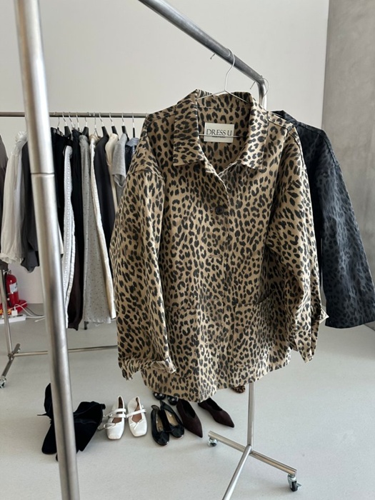 Leopard Cotton Jacket Leopard Cotton Jacket