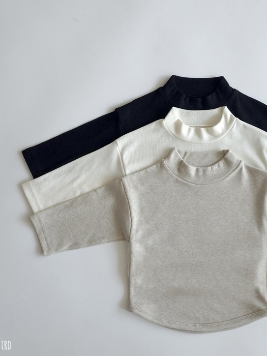 Soft Inner Half Turtleneck Tee
