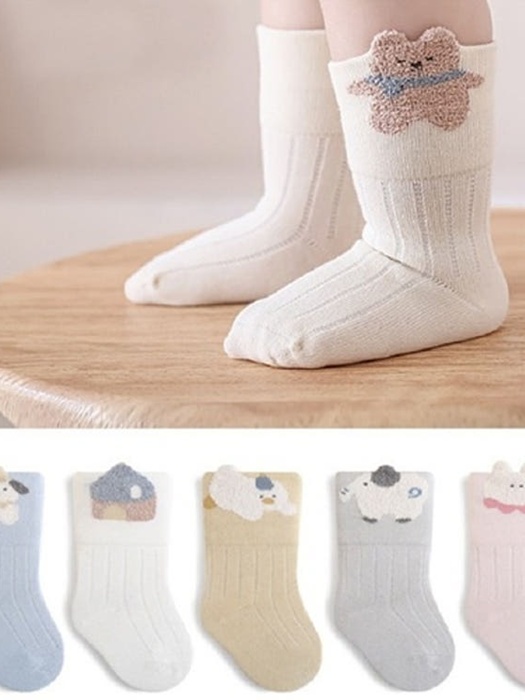 Boucle Point Socks Set