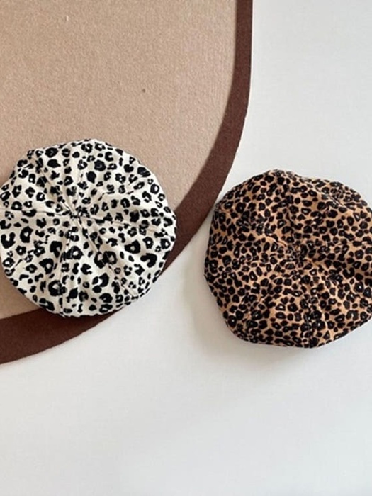 Leopard Beret