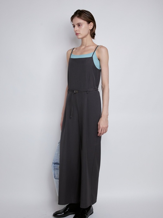 One Line Suspender Jumpsuit One Line Suspender Jumpsuit