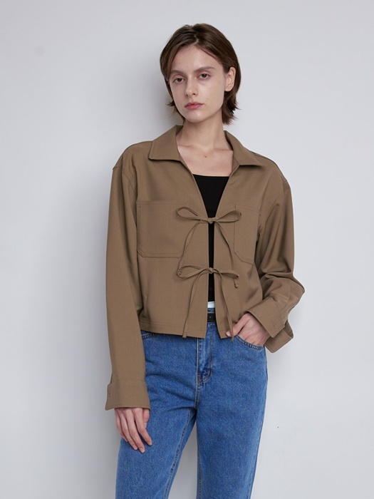 Ribbon Crop Jacket Ribbon Crop Jacket
