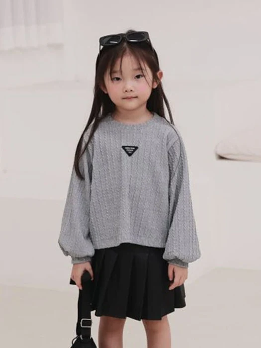 Cable Knit Tee