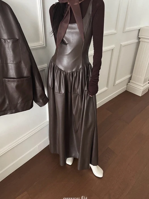 Vegan Leather One-piece Vegan Leather One-piece