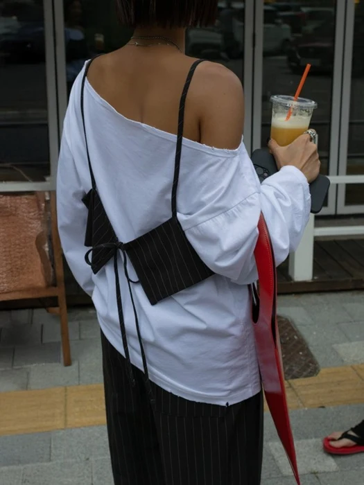 Stripe Bustier Stripe Bustier