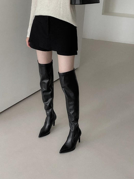 Knee High Long Span Boots