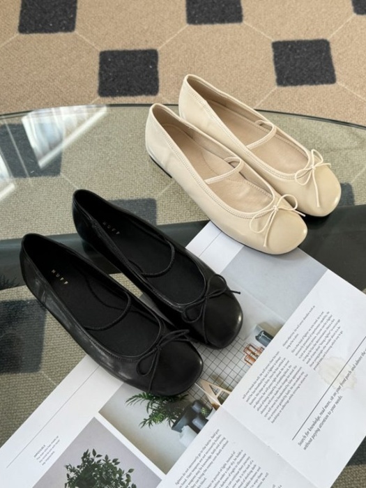 Soft Cloud Ribbon Flats