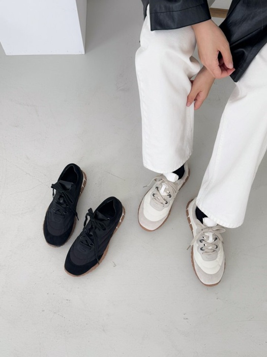 Slim Color Block Sneakers