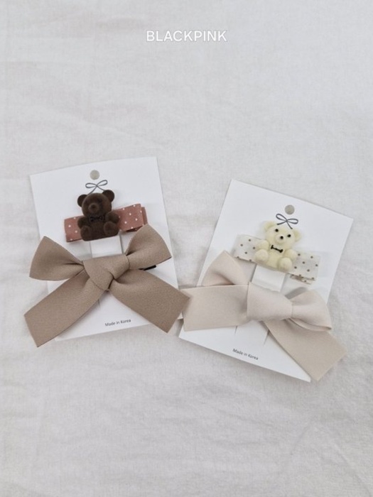 Dot Teddy Ribbon Set Dot Teddy Ribbon Set