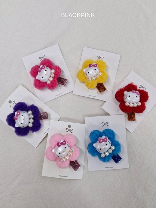 Kitty Fluffy Hair Clip Kitty Fluffy Hair Clip