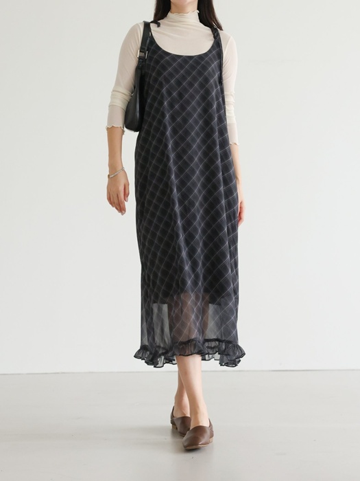 Paper Chiffon One-piece