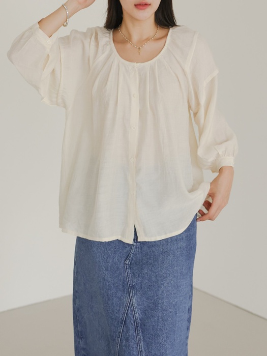 Mare Pintuck Blouse