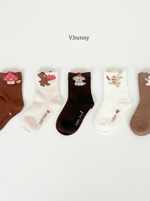 Star Mushroom Socks Set Star Mushroom Socks Set
