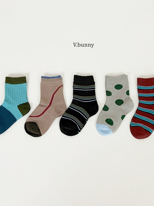Dot Line Socks Set Dot Line Socks Set